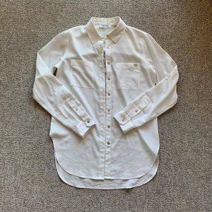 Calvin Klein roll sleeve button up shirt
